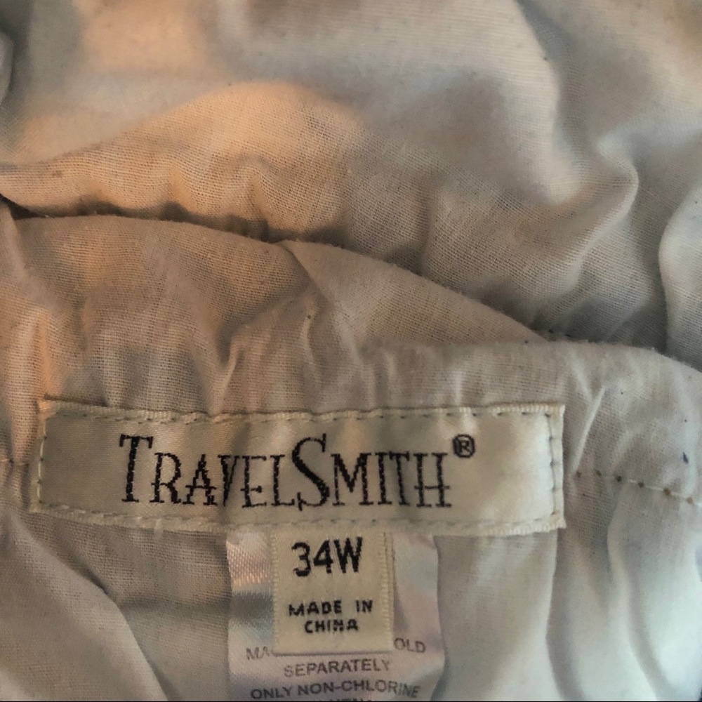 TravelSmith Jeans with elastics waist band Sz 34W - Picture 4 of 6